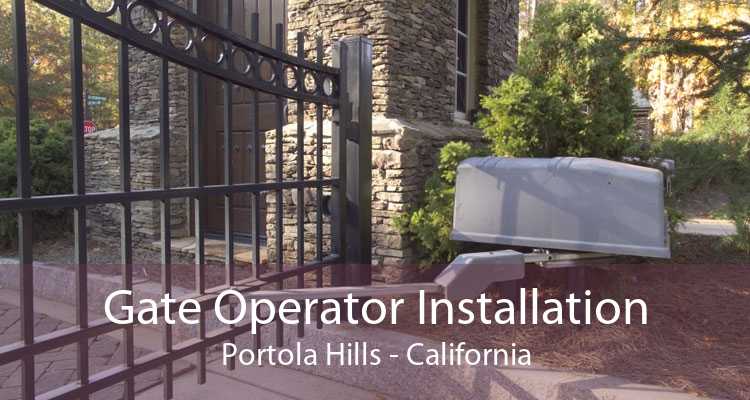 Gate Operator Installation Portola Hills - California